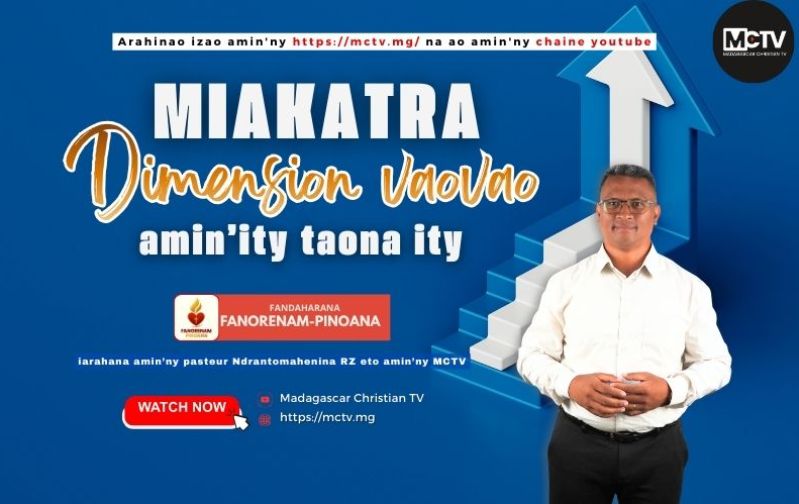 MIAKATRA DIMENSION VAOVAO AMIN'ITY TAONA ITY