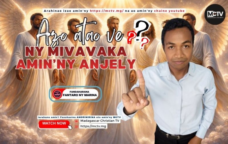 AZO ATAO VE NY MIVAVAKA AMIN'NY ANJELY ?