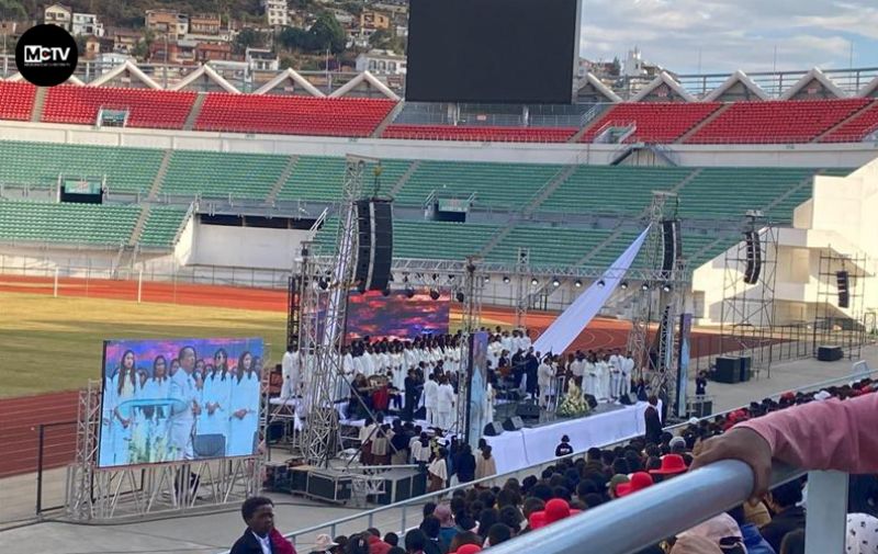 Bishop Patrick Andrianarivo : "Hanefa ny Irin'ny Fonao Izy" : un moment inoubliable au Stade Barea de Mahamasina