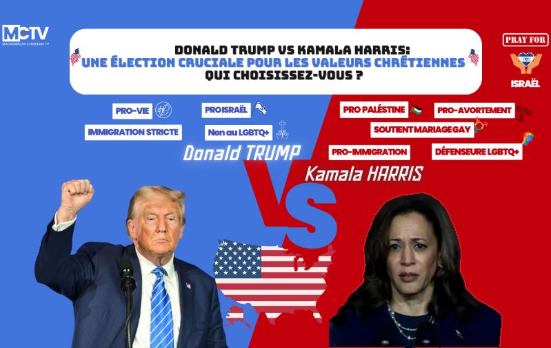 Donald Trump vs Kamala Harris: Une Élection Cruciale pour les Valeurs Chrétiennes