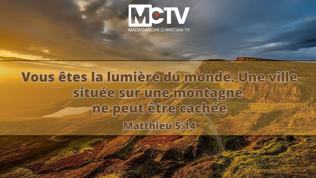 Matthieu 5:14